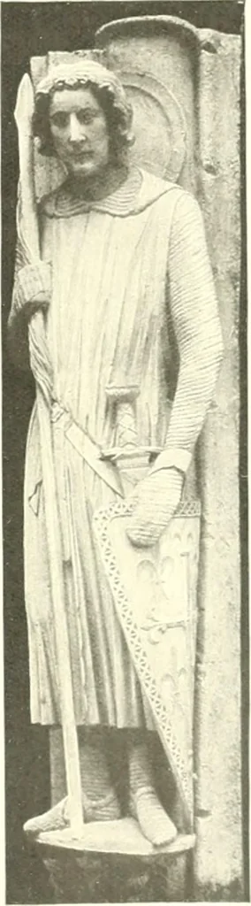 An illustration from L'art religieux du XIIIe siècle en France : étude sur l'iconographie du moyen age et sur ses sources d'inspiration, 1910, leaf 346