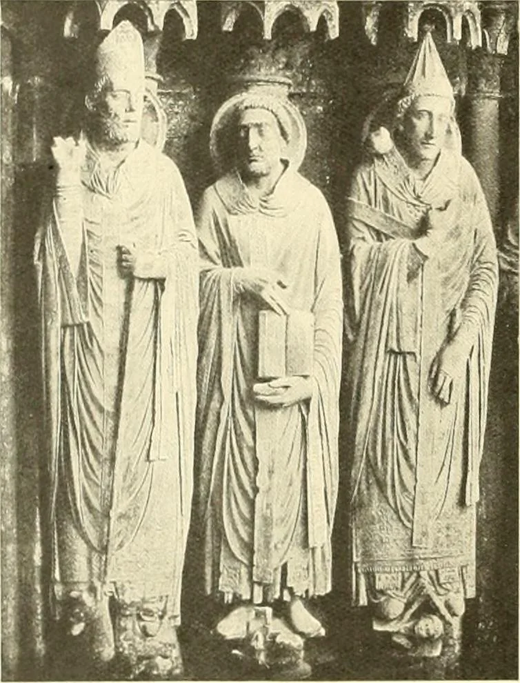 An illustration from L'art religieux du XIIIe siècle en France : étude sur l'iconographie du moyen age et sur ses sources d'inspiration, 1910, leaf 349