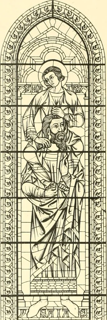 An illustration from L'art religieux du XIIIe siècle en France : étude sur l'iconographie du moyen age et sur ses sources d'inspiration, 1910, leaf 37