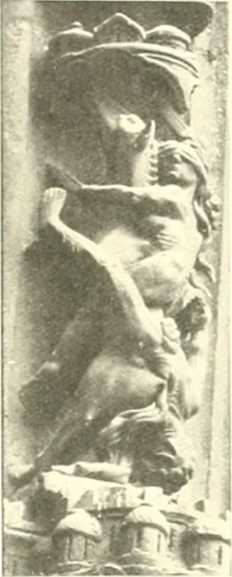 An illustration from L'art religieux du XIIIe siècle en France : étude sur l'iconographie du moyen age et sur ses sources d'inspiration, 1910, leaf 440