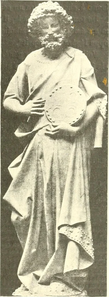 An illustration from L'art religieux du XIIIe siècle en France : étude sur l'iconographie du moyen age et sur ses sources d'inspiration, 1910, leaf 50