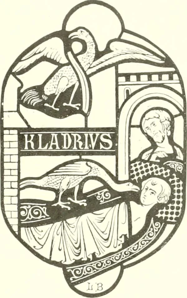 An illustration from L'art religieux du XIIIe siècle en France : étude sur l'iconographie du moyen age et sur ses sources d'inspiration, 1910, leaf 72