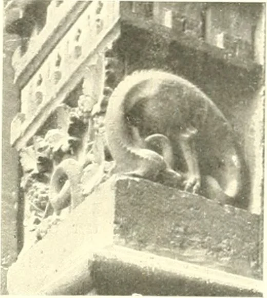 An illustration from L'art religieux du XIIIe siècle en France : étude sur l'iconographie du moyen age et sur ses sources d'inspiration, 1910, leaf 76