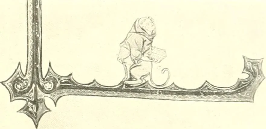 An illustration from L'art religieux du XIIIe siècle en France : étude sur l'iconographie du moyen age et sur ses sources d'inspiration, 1910, leaf 96
