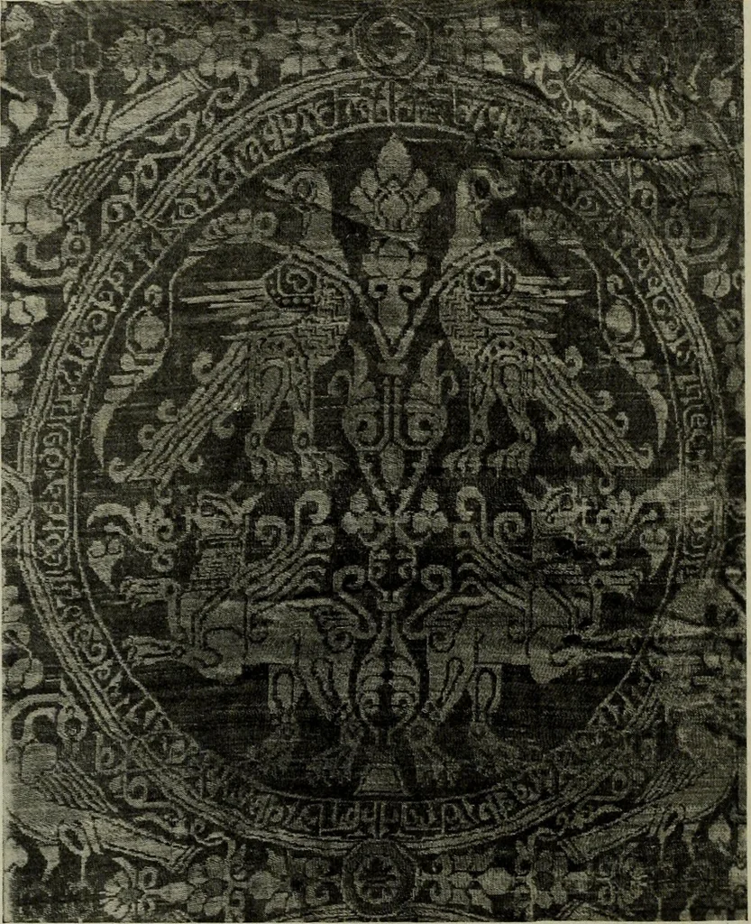 An illustration from L'art religieux du XIIe siècle en France : Etude sur les origines de l'iconographie du Moyen Age, 1922, leaf 363