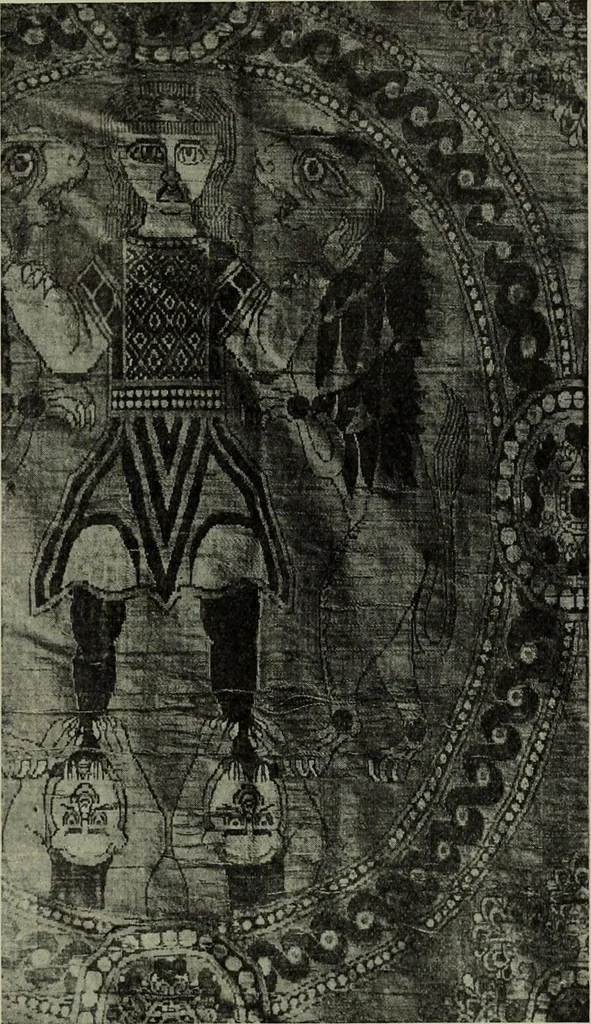 An illustration from L'art religieux du XIIe siècle en France : Etude sur les origines de l'iconographie du Moyen Age, 1922, leaf 368