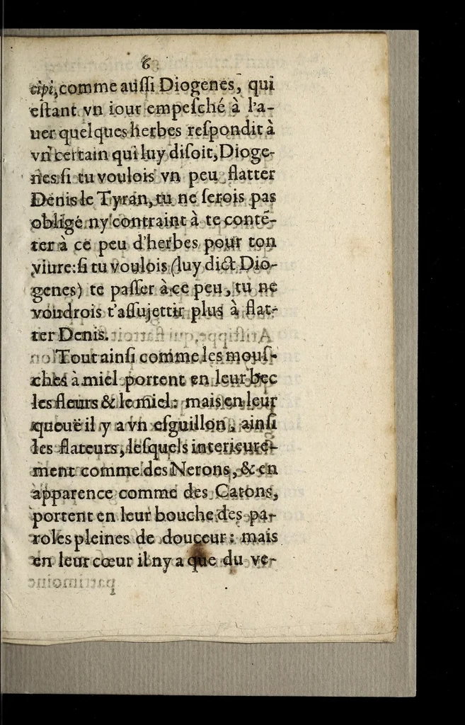An illustration from La rvze des flateurs descouuerte. Au roy., 1625, leaf 9