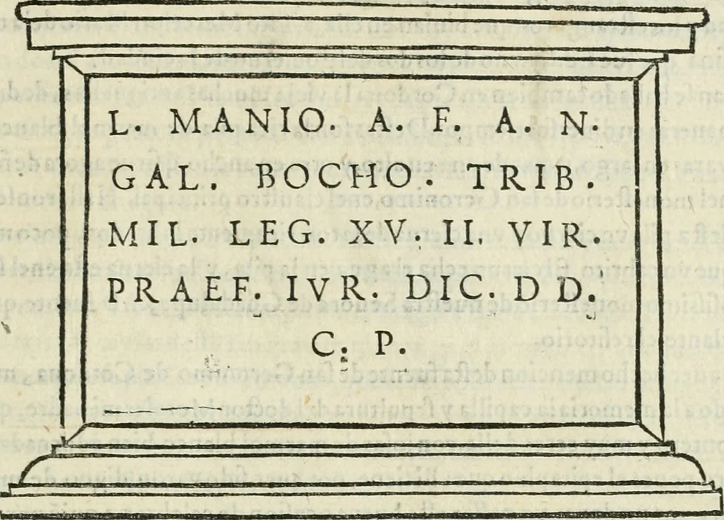 An illustration from Las antigvedades de las civdades de España : que van nombradas en la Coronica, con la aueriguacion de sus sitios, y nõbres antiguos, 1575, leaf 248