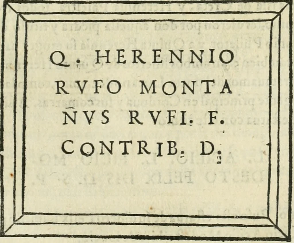 An illustration from Las antigvedades de las civdades de España : que van nombradas en la Coronica, con la aueriguacion de sus sitios, y nõbres antiguos, 1575, leaf 252