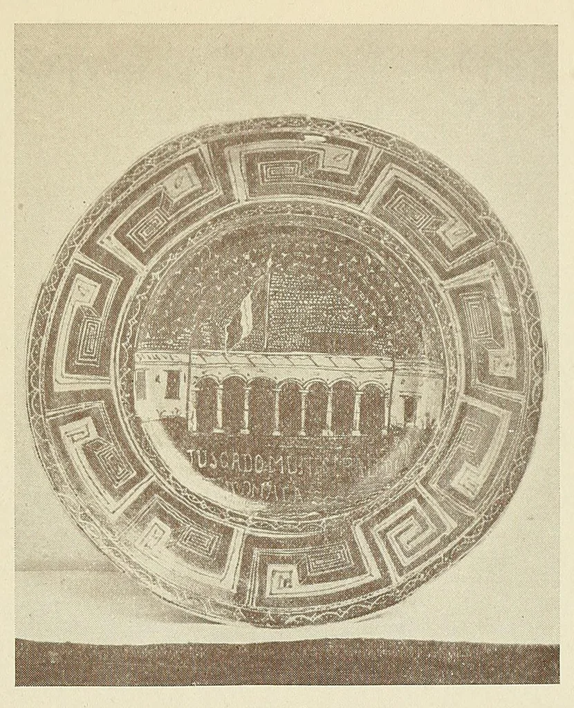 An illustration from Las artes populares en Mexico, 1921, leaf 21