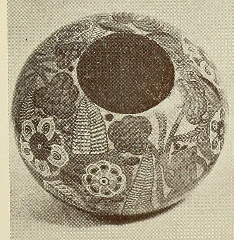 An illustration from Las artes populares en Mexico, 1921, leaf 47