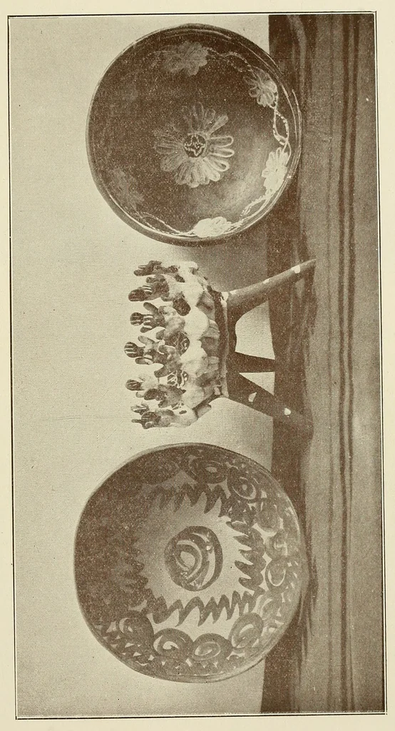An illustration from Las artes populares en Mexico, 1921, leaf 61