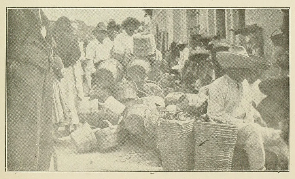 An illustration from Las artes populares en Mexico, 1921, leaf 69