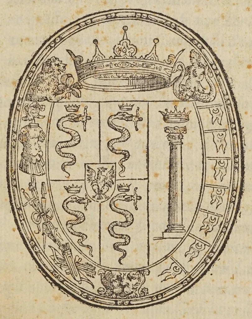 An illustration from La Scanderbeide : poema heroico, 1606, leaf 5