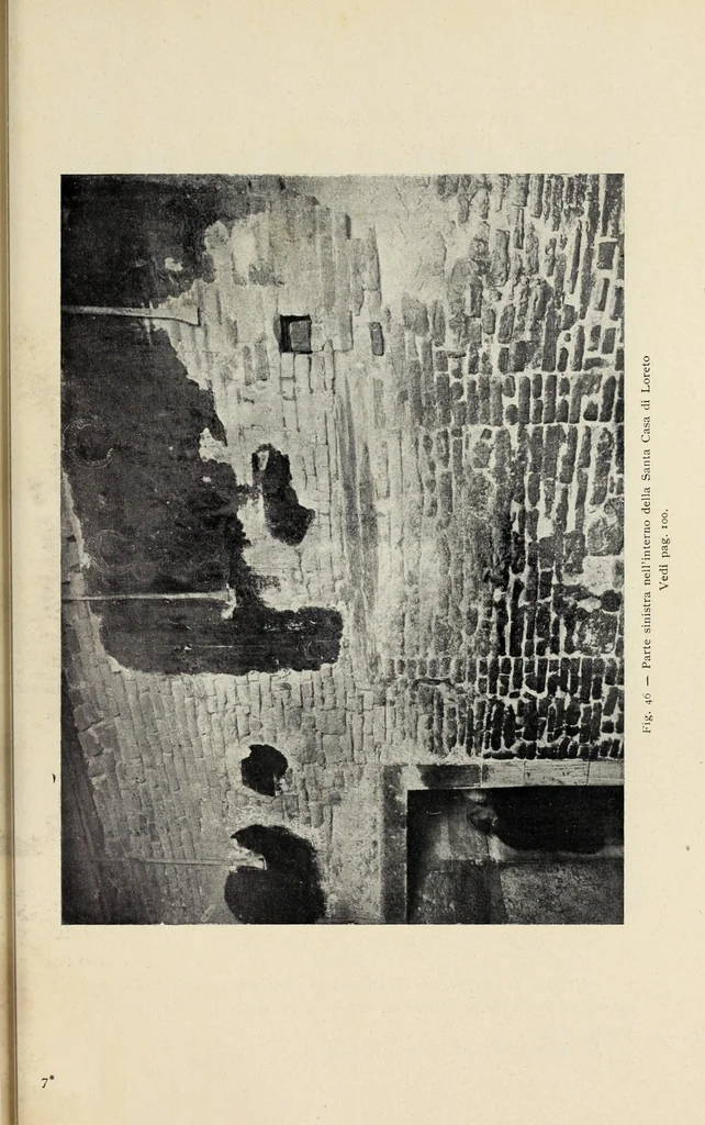 An illustration from La S. casa di Loreto secondo un affresco di Gubbio, 1907, leaf 111