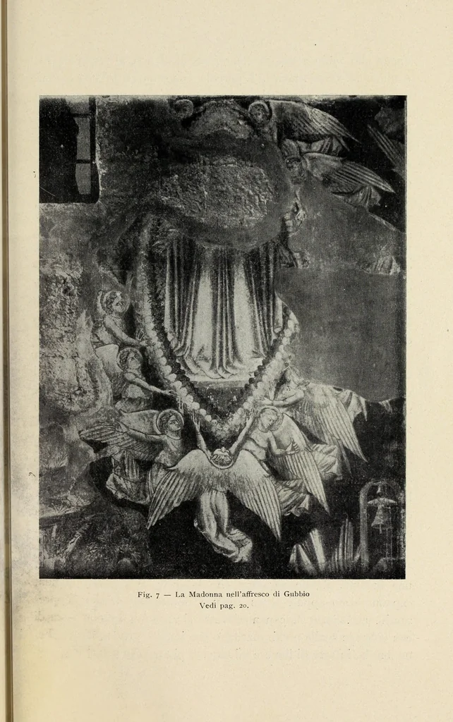 An illustration from La S. casa di Loreto secondo un affresco di Gubbio, 1907, leaf 33