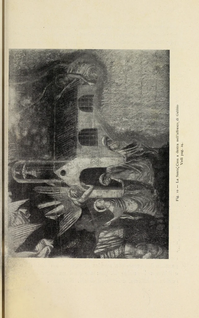 An illustration from La S. casa di Loreto secondo un affresco di Gubbio, 1907, leaf 37