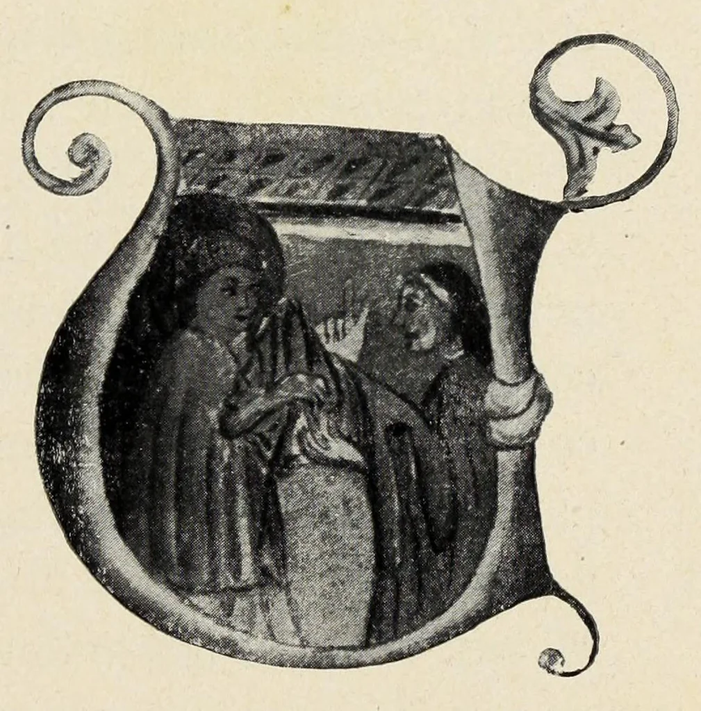 An illustration from La S. casa di Loreto secondo un affresco di Gubbio, 1907, leaf 53