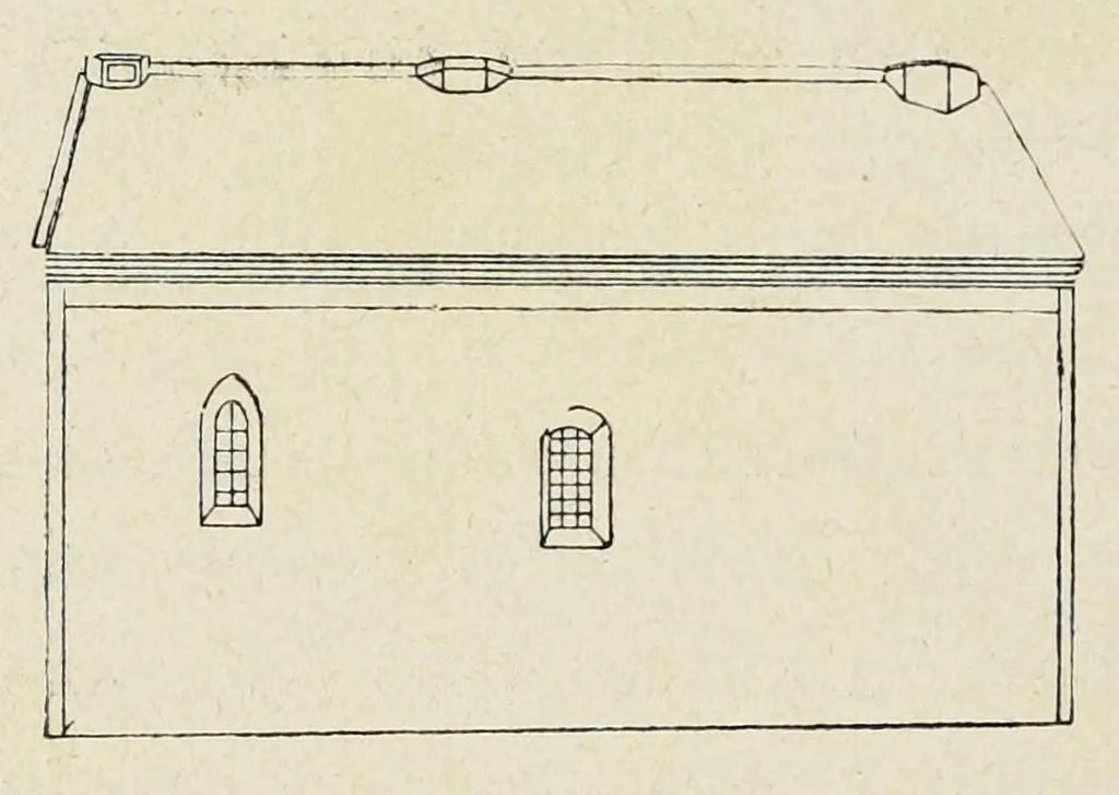 An illustration from La S. casa di Loreto secondo un affresco di Gubbio, 1907, leaf 68