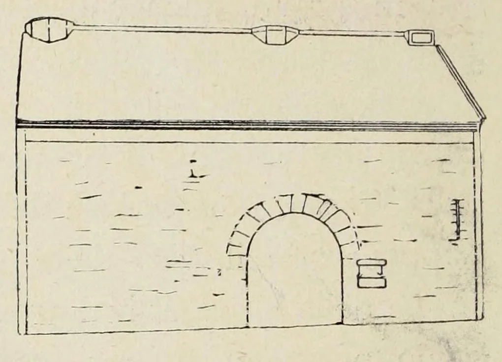 An illustration from La S. casa di Loreto secondo un affresco di Gubbio, 1907, leaf 68