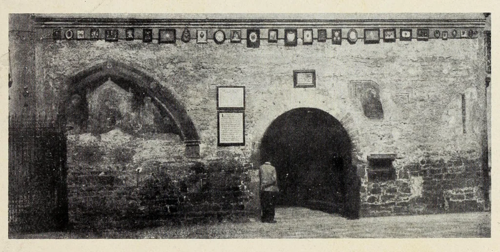An illustration from La S. casa di Loreto secondo un affresco di Gubbio, 1907, leaf 69