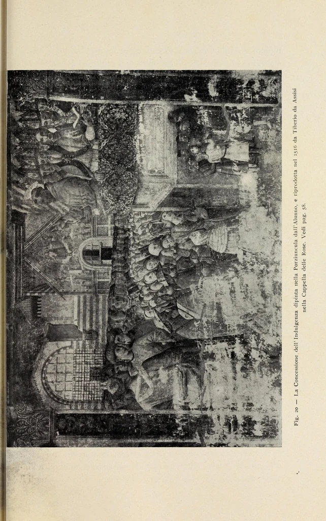 An illustration from La S. casa di Loreto secondo un affresco di Gubbio, 1907, leaf 71