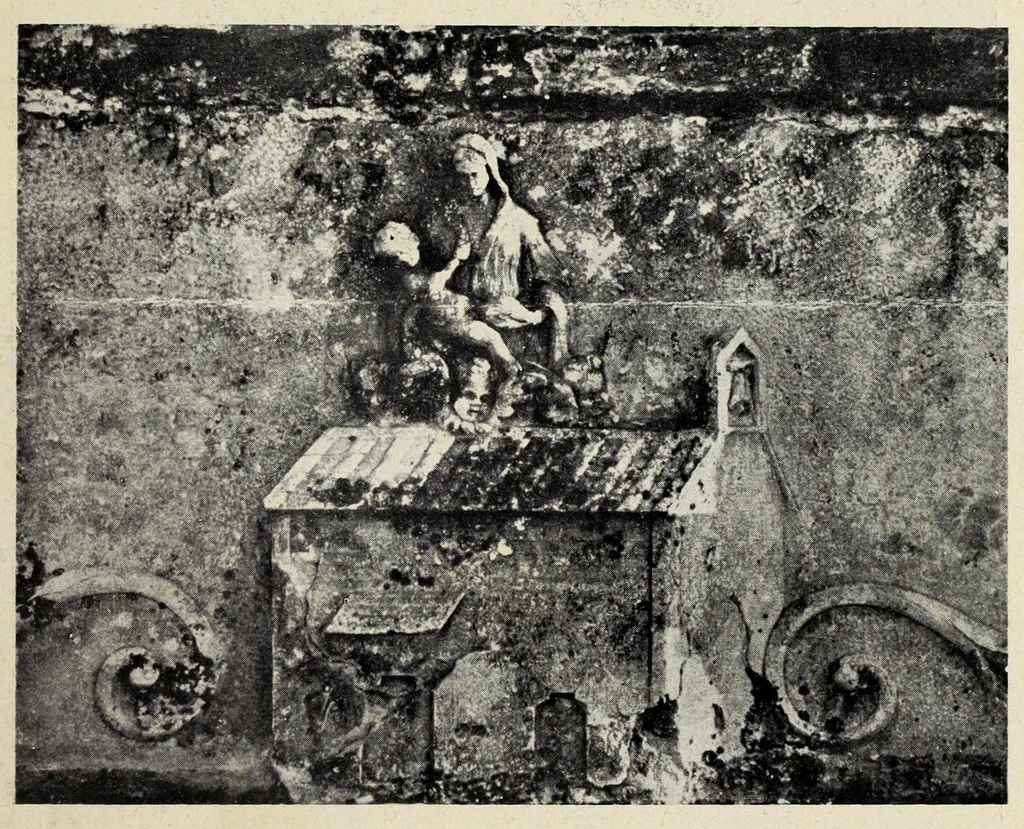An illustration from La S. casa di Loreto secondo un affresco di Gubbio, 1907, leaf 93