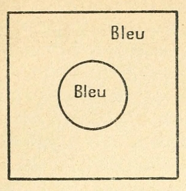 An illustration from La science des couleurs et l'art du peintre. Préf. de J.F. Bouchor, 1923, leaf 107