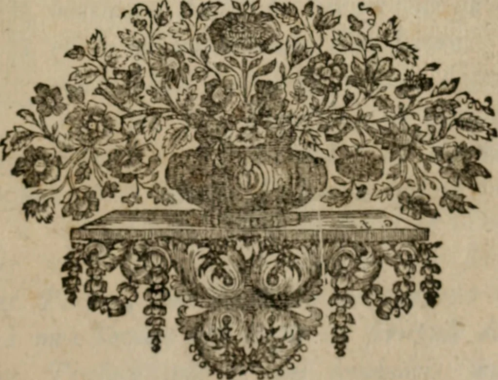 An illustration from La science des hieroglyphes, ou, L'art d'exprimer par des figures symboliques, les vertus, les vices, les passions & les moeurs &c. avec diférentes [sic] devices historiques : ouvrage utile aux peintres, aux statuaires, aux graveurs & aux amateurs des arts qui dépendent du dessein, 1736, leaf 4