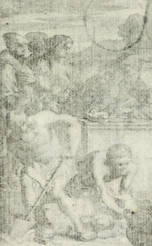 An illustration from La science des medailles pour l'instruction de ceux qui s'appliquent à la connoissance des medailles antiques & modernes, 1693, leaf 7