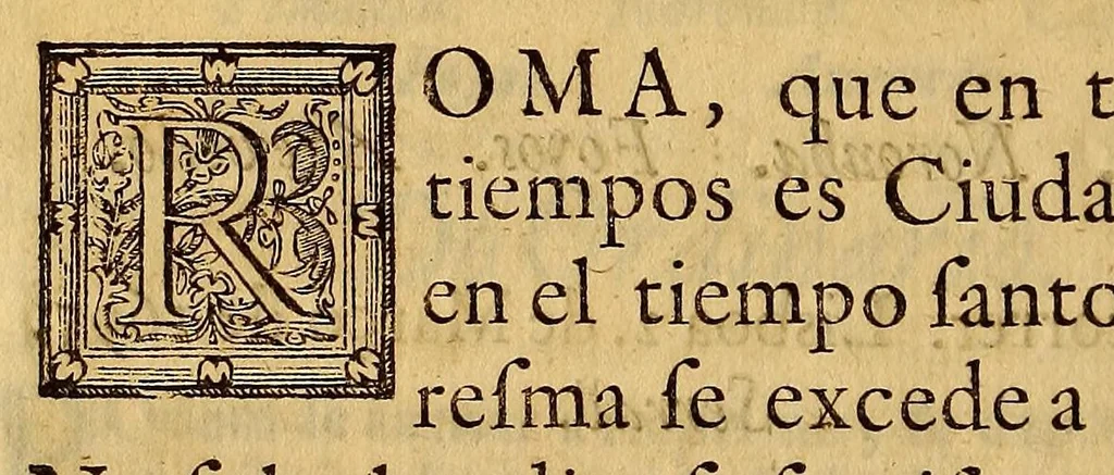 An illustration from Las cinco piedras de la honda de David en cinco discursos morales, predicados en Roma a la reyna de Suecia, Christina Alexandra, en lengua italiana,, 1695, leaf 18