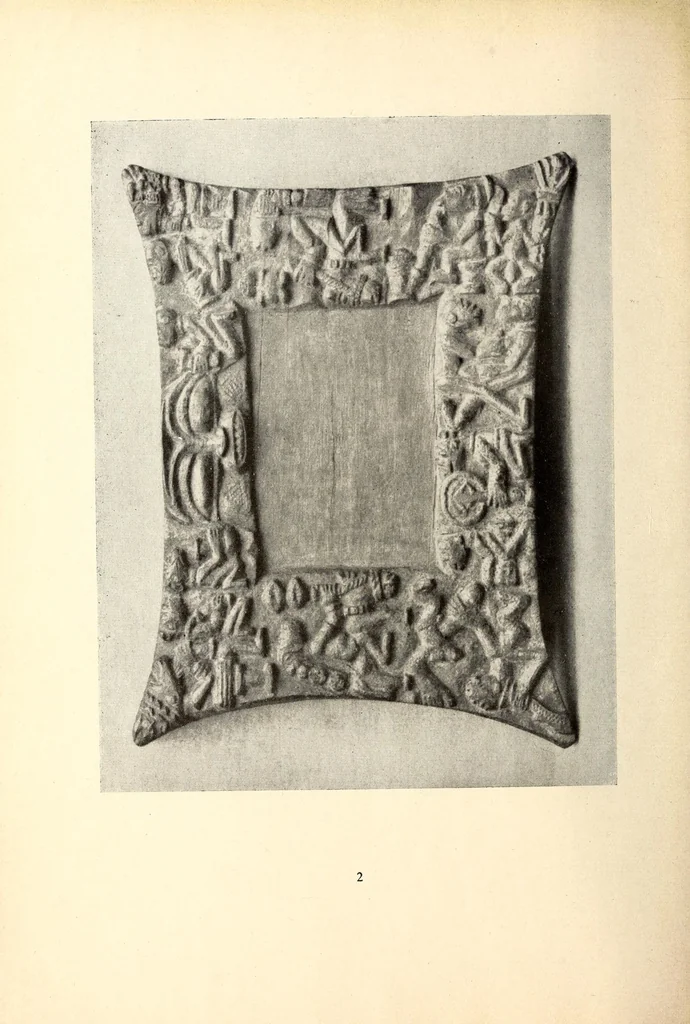 An illustration from La sculpture africaine, 1922, leaf 36