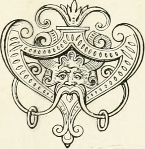 An illustration from La sculpture égyptienne, 1876, leaf 110