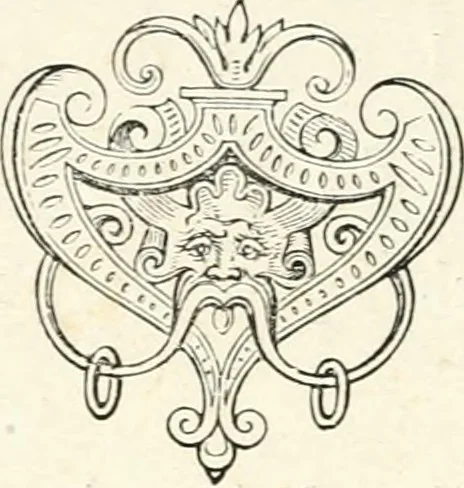 An illustration from La sculpture égyptienne, 1876, leaf 131