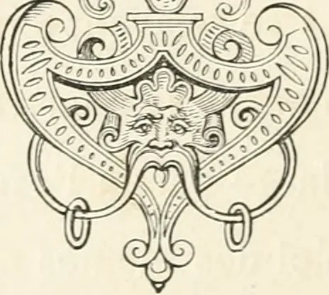 An illustration from La sculpture égyptienne, 1876, leaf 53