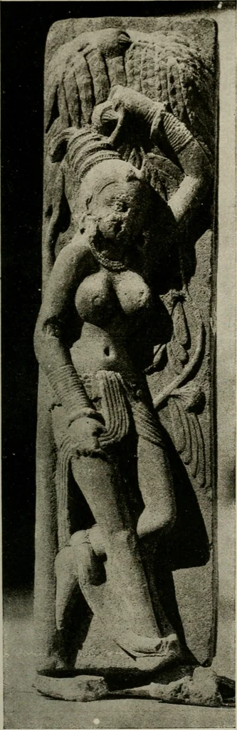 An illustration from La sculpture hindoue. Traduction de Paul Budry, 1922, leaf 114