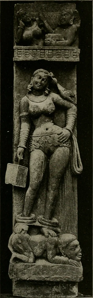 An illustration from La sculpture hindoue. Traduction de Paul Budry, 1922, leaf 114