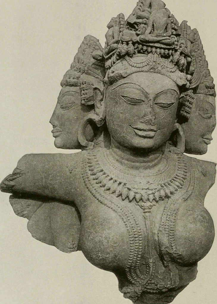 An illustration from La sculpture hindoue. Traduction de Paul Budry, 1922, leaf 125