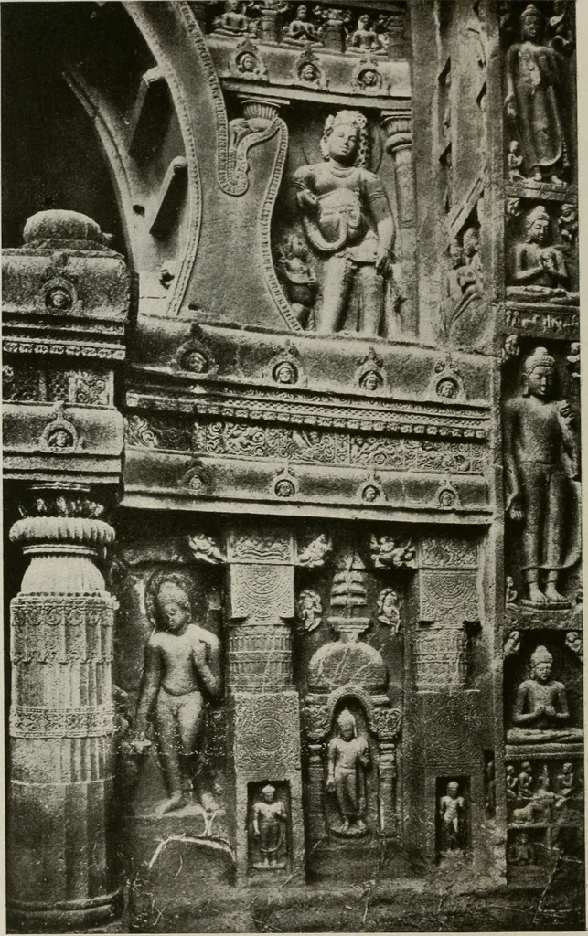 An illustration from La sculpture hindoue. Traduction de Paul Budry, 1922, leaf 129