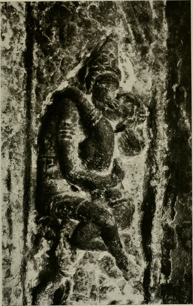 An illustration from La sculpture hindoue. Traduction de Paul Budry, 1922, leaf 138