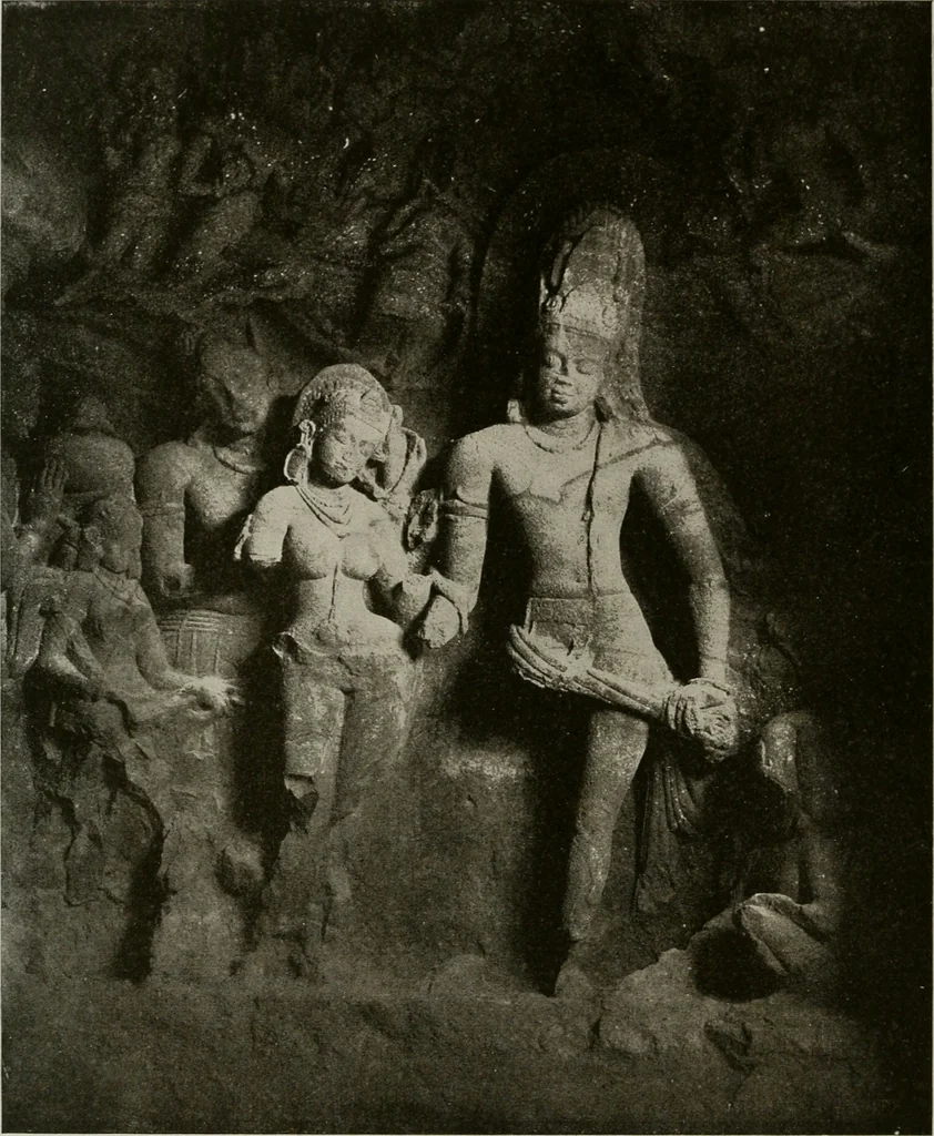 An illustration from La sculpture hindoue. Traduction de Paul Budry, 1922, leaf 149