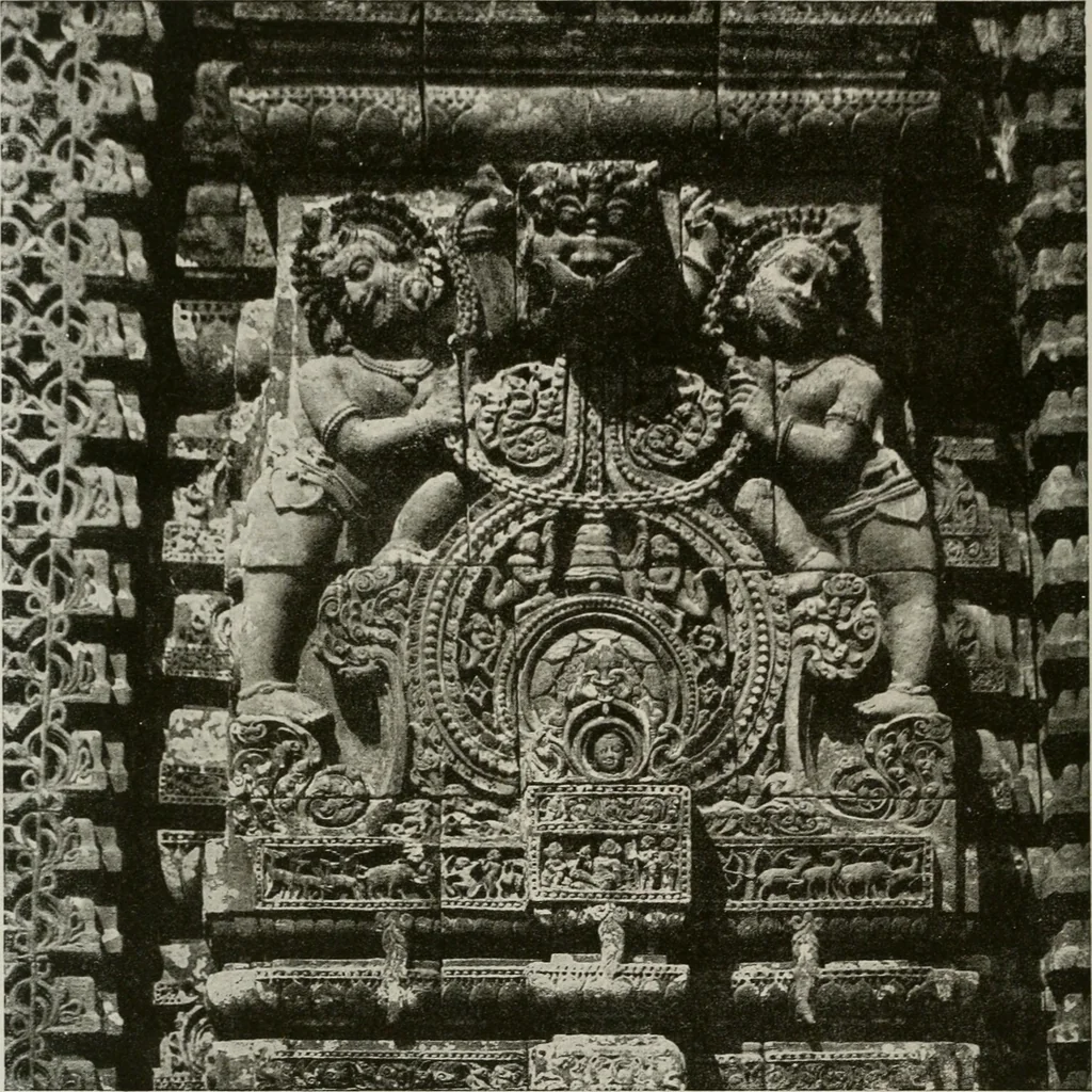 An illustration from La sculpture hindoue. Traduction de Paul Budry, 1922, leaf 155