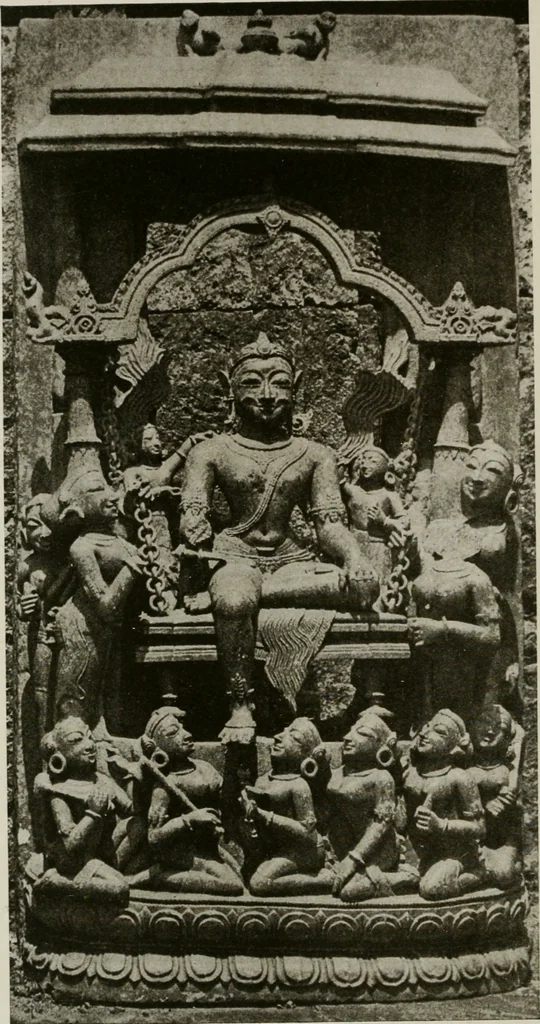 An illustration from La sculpture hindoue. Traduction de Paul Budry, 1922, leaf 177