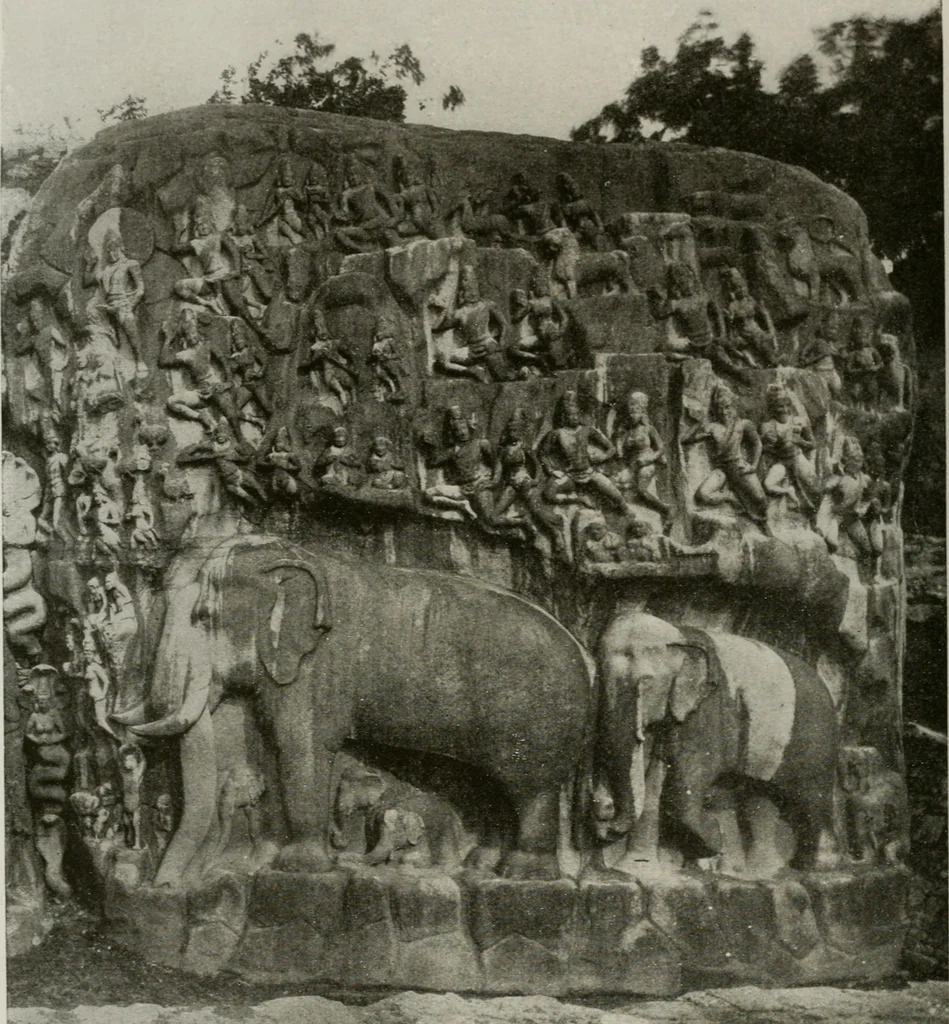An illustration from La sculpture hindoue. Traduction de Paul Budry, 1922, leaf 199