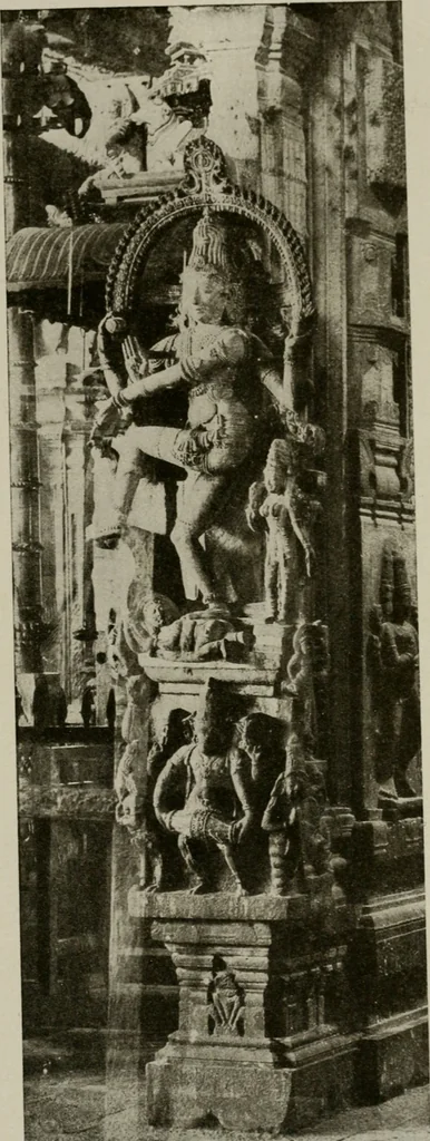 An illustration from La sculpture hindoue. Traduction de Paul Budry, 1922, leaf 210
