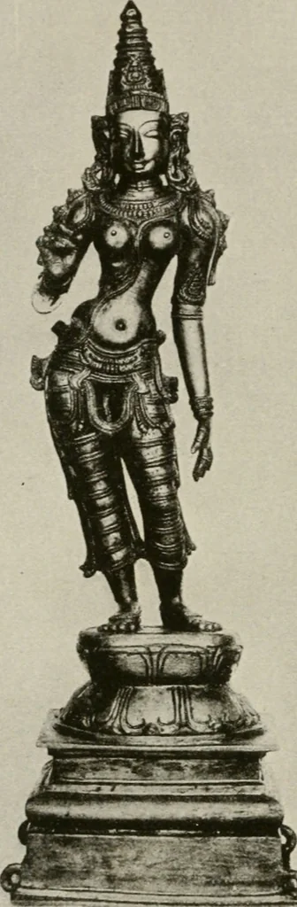 An illustration from La sculpture hindoue. Traduction de Paul Budry, 1922, leaf 217