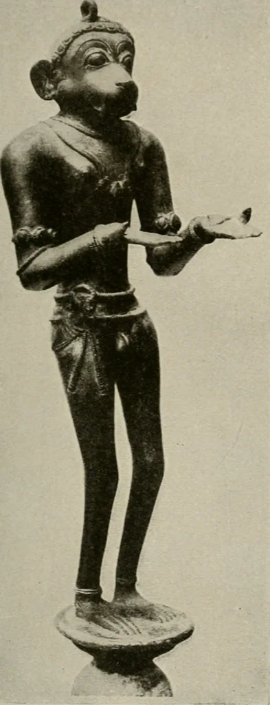 An illustration from La sculpture hindoue. Traduction de Paul Budry, 1922, leaf 218