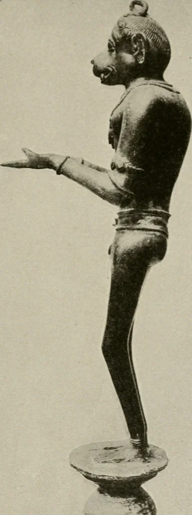 An illustration from La sculpture hindoue. Traduction de Paul Budry, 1922, leaf 218