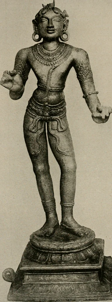 An illustration from La sculpture hindoue. Traduction de Paul Budry, 1922, leaf 220