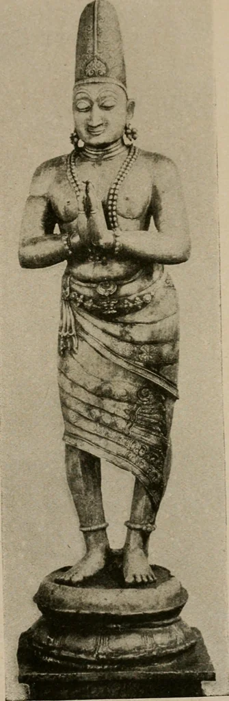 An illustration from La sculpture hindoue. Traduction de Paul Budry, 1922, leaf 222